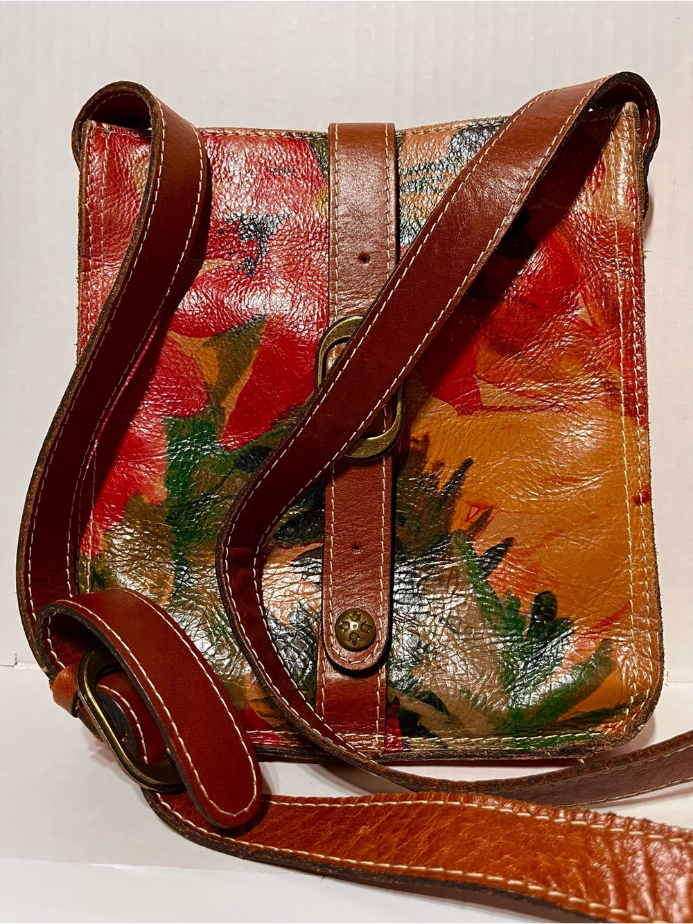 Patricia Nash Crossbody Bag Floral Print